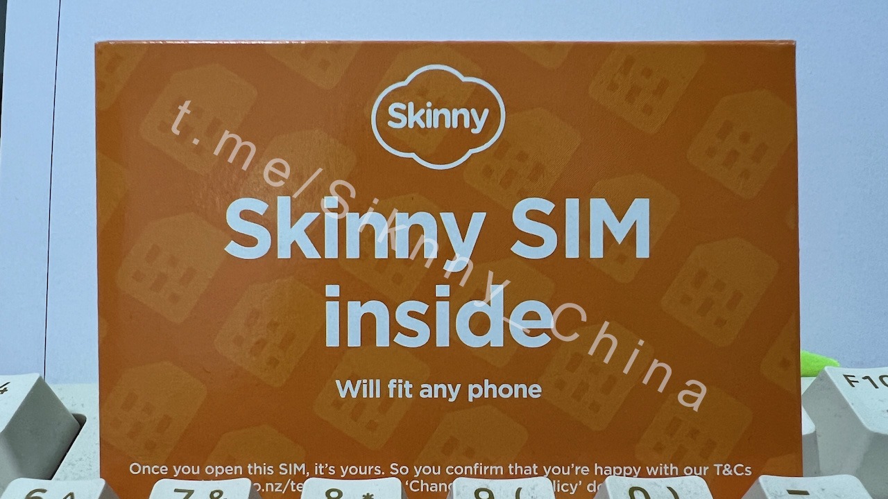 Skinny SIM 卡原包装